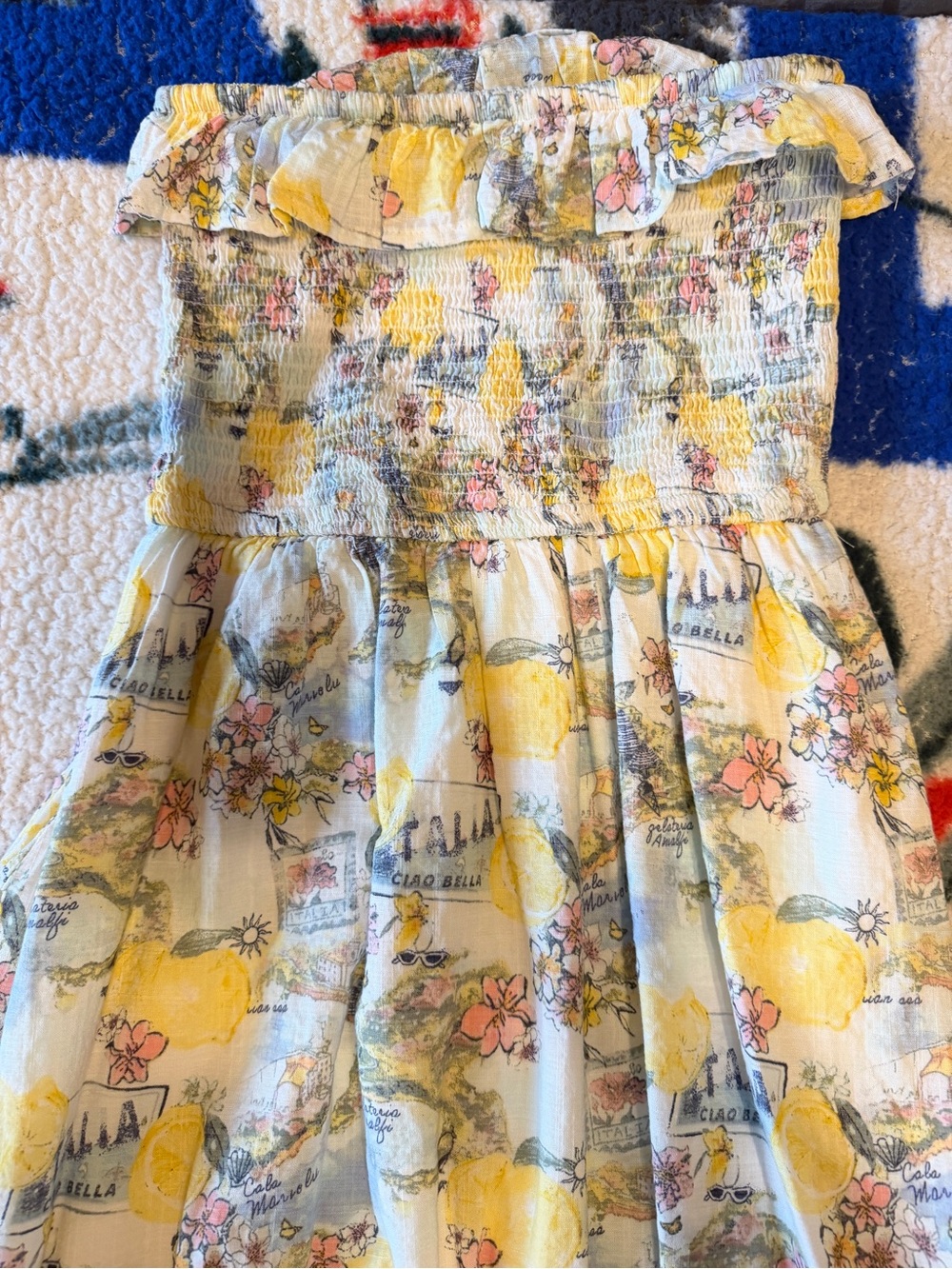 Arizona Jean Company Yellow Floral Maxi Dress - Picture 2 of 8
